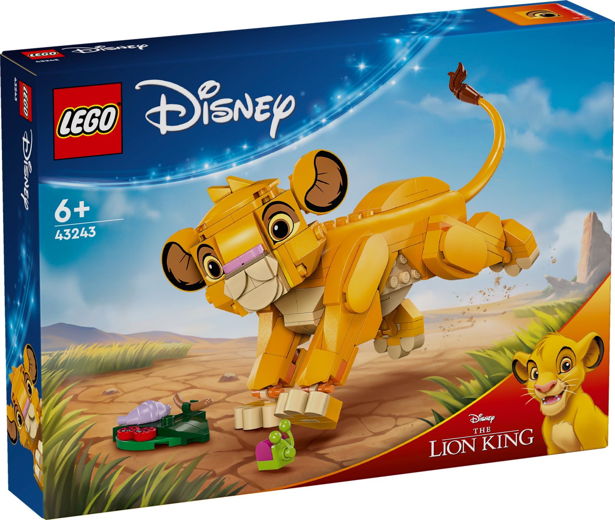 LEGO® LEGO® Disney 43243 Simba, das Löwenjunge des Königs Spielbausteine