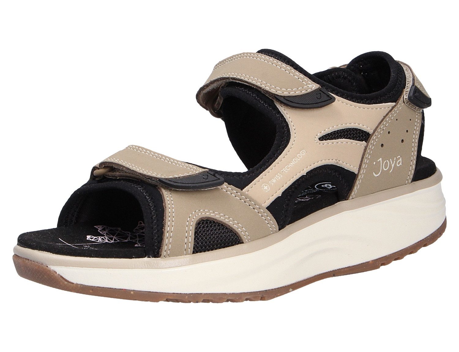 Joya Komodo beige Sandale Bequemes Fußbett günstig online kaufen