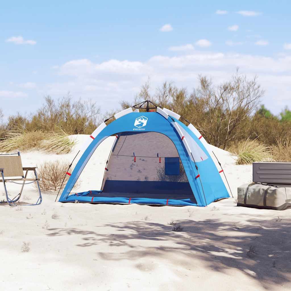 vidaXL Kuppelzelt Strandzelt 2 Personen Azurblau günstig online kaufen