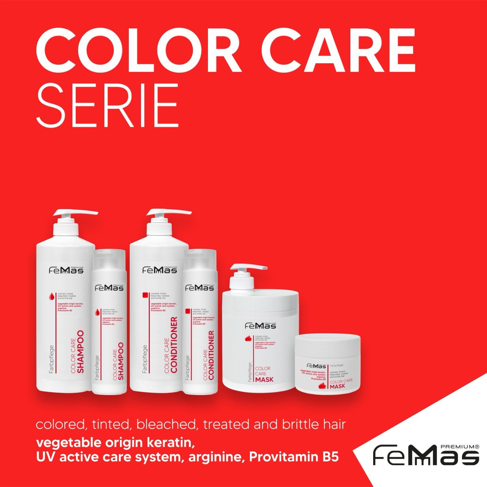 Femmas Premium Haarshampoo Femmas Color Care Shampoo 300ml