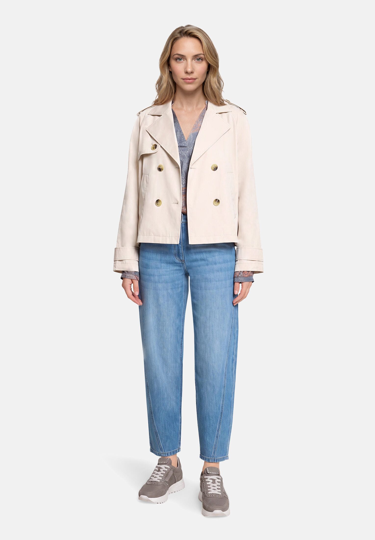 Betty Barclay Canvasjacke Damen langarm