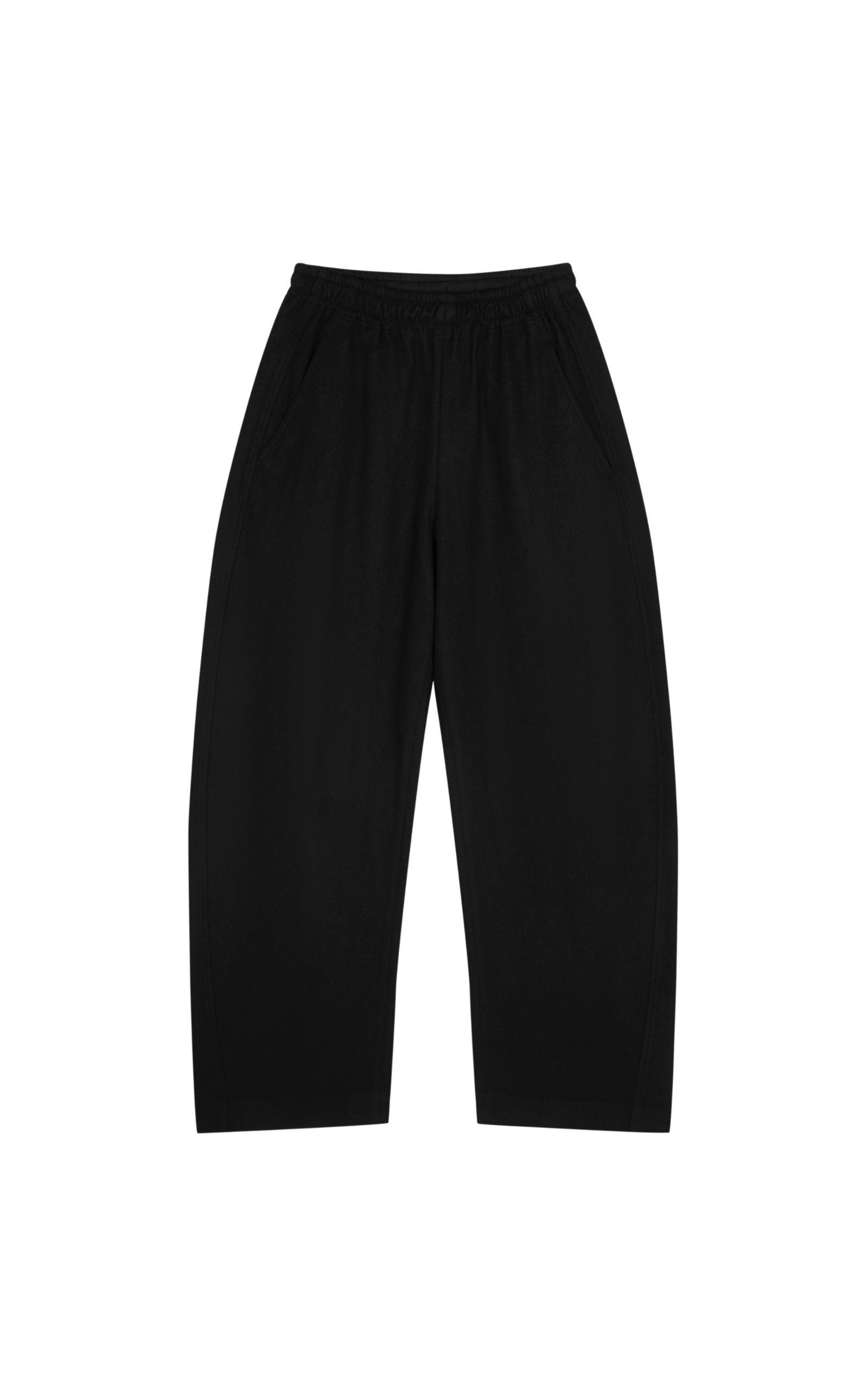 JNBY Stoffhose Damen bequeme Wollhose mit Gummibund