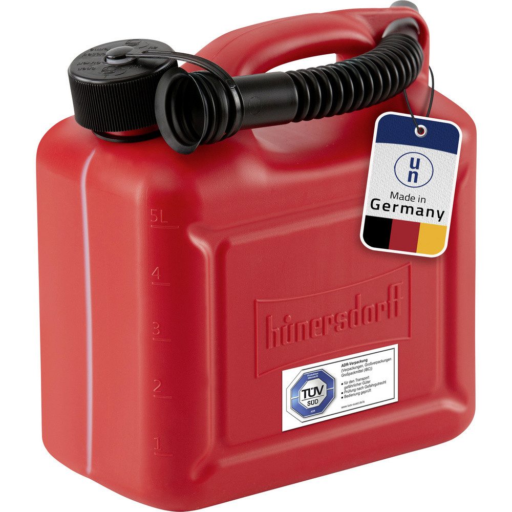 hünersdorff Benzinkanister Hünersdorff 811320 STANDARD Kraftstoffkanister 5 l HDPE