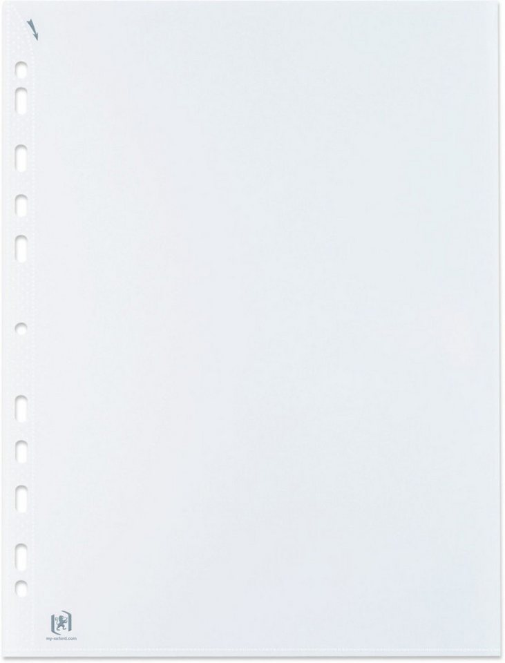 Thumbnail - OXFORD Prospekthülle Eckspannmappe for Business A4 Karton 420g/qm lila