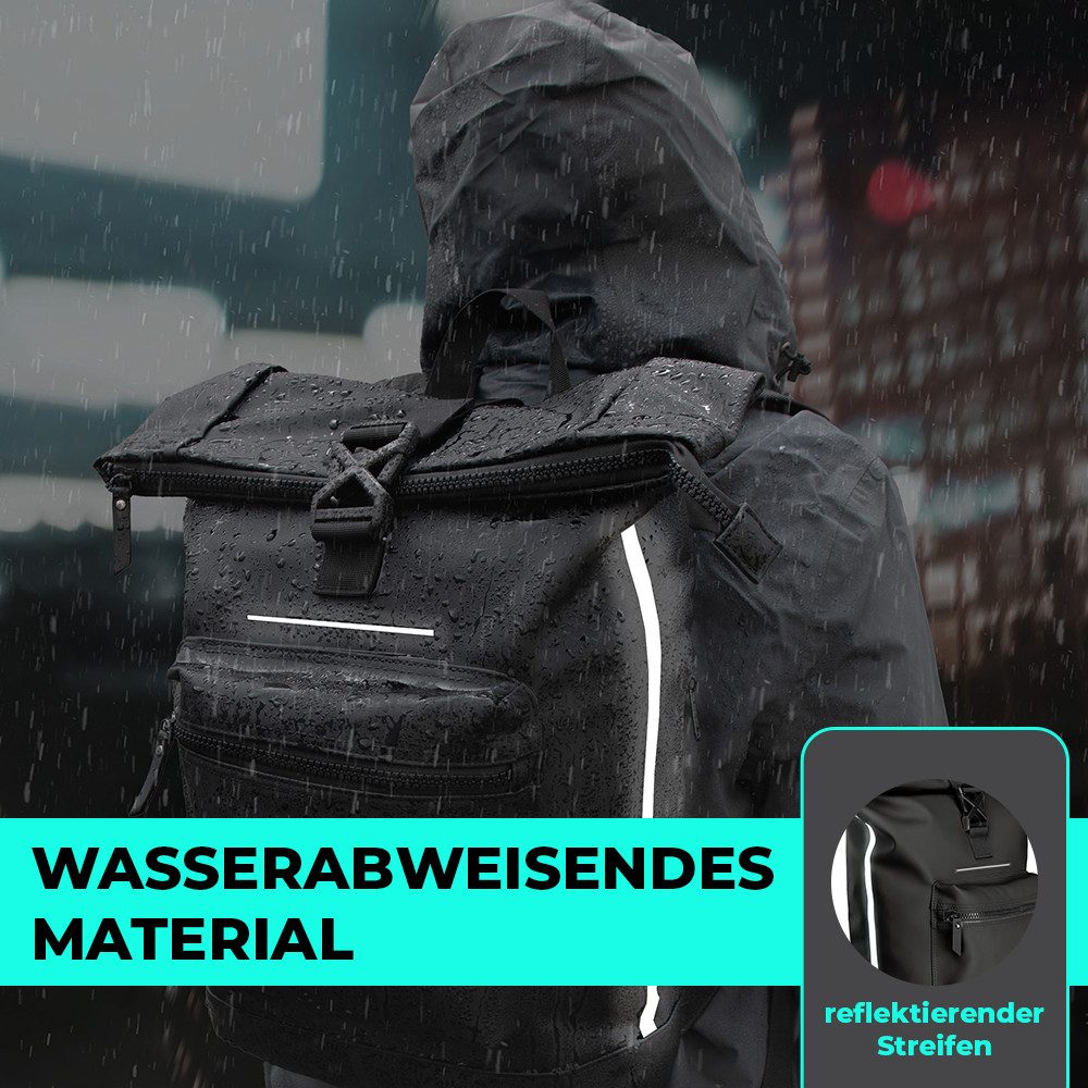 Langenberg Notebook-Rucksack LANGENBERG Laptop Rucksack 2.0 [Wasserabweisend] 30 Liter Volumen, ☑ UNSERE EMPFEHLUNG
