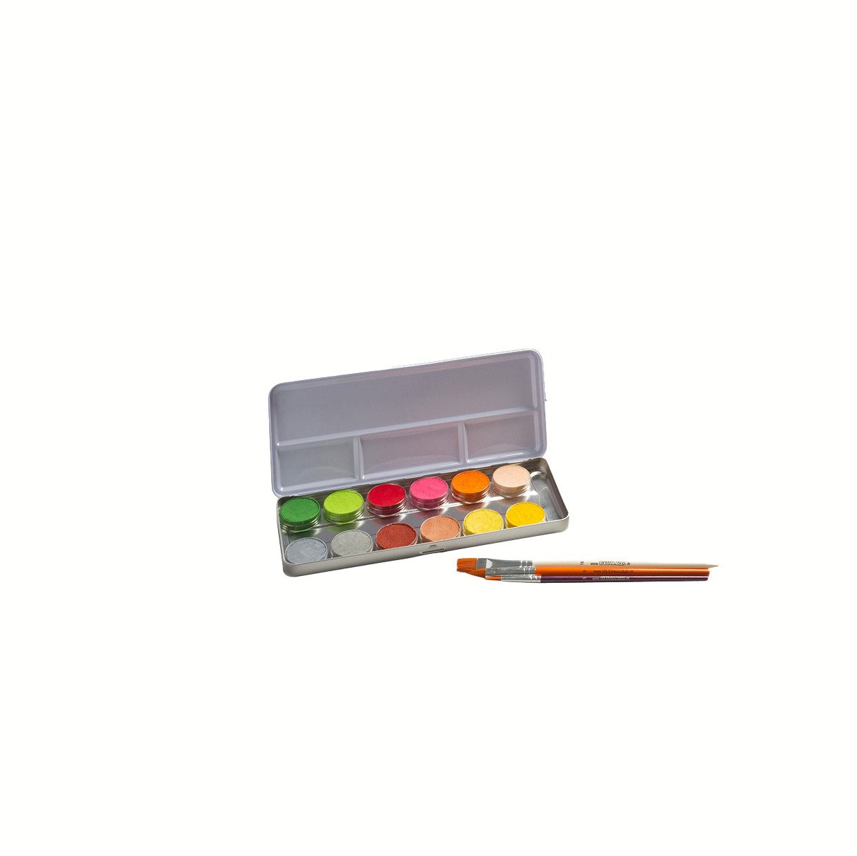 Eulenspiegel Schmink-Koffer Eulenspiegel Tiermasken Schmink-Koffer Make-up Set, 1-tlg., Qualitätsprodukt 'Made in Germany', dermatologisch getestet