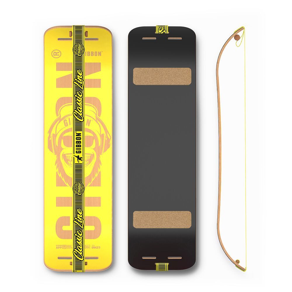 Gibbon Slackline Giboard, FSC zertifiziertes Buchenholz aus EU-nachhaltigem Anbau