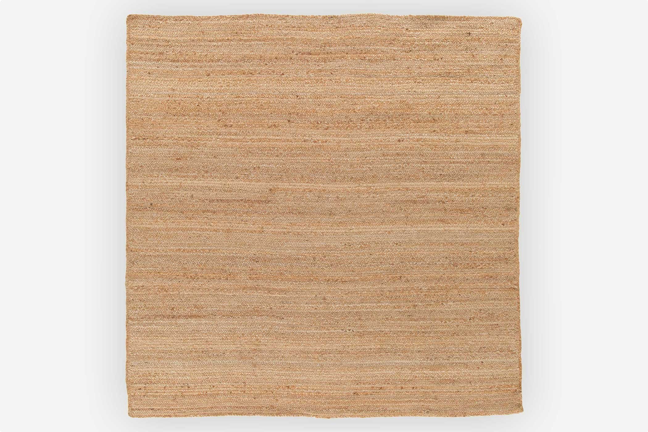 DomDeco Teppich Jute-Teppich AJALA Quadratisch, Flachgewebe, günstig online kaufen