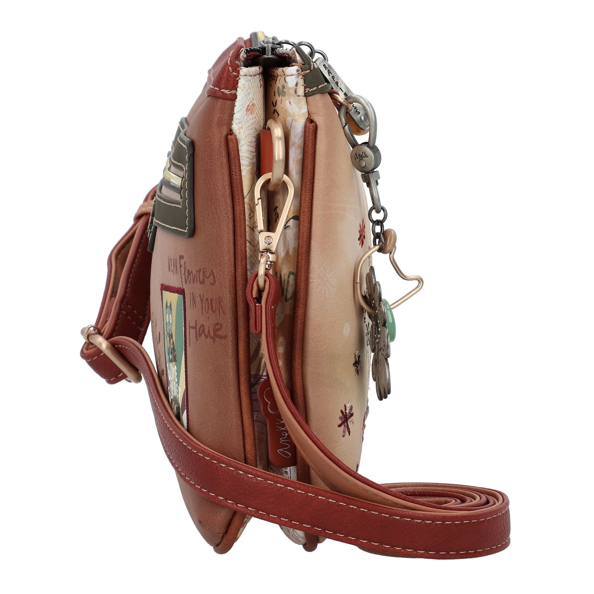 Anekke Umhängetasche Peace & Love, Polyester