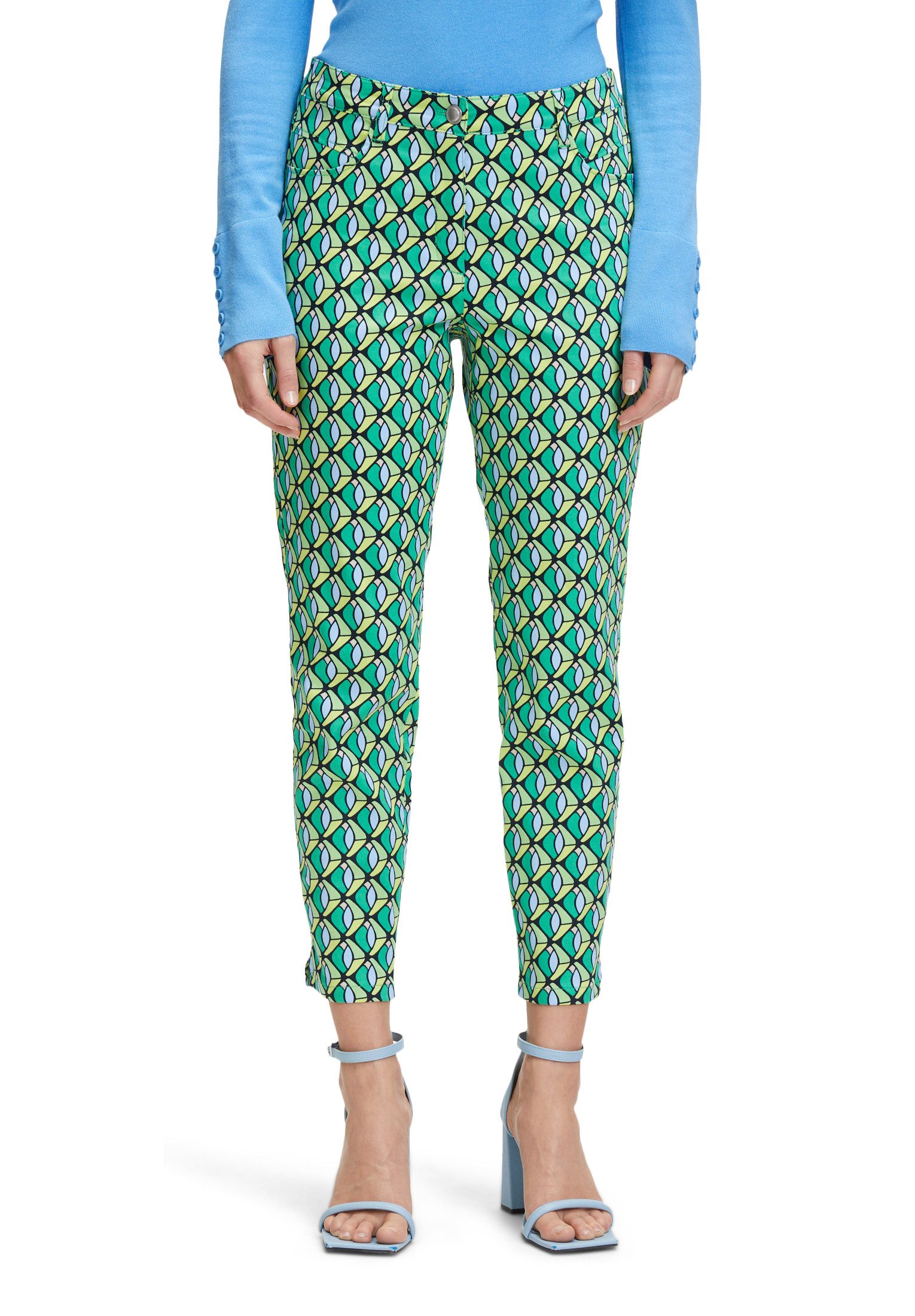 Betty Barclay Stoffhose Betty Barclay Sommerhose mit Print Druck