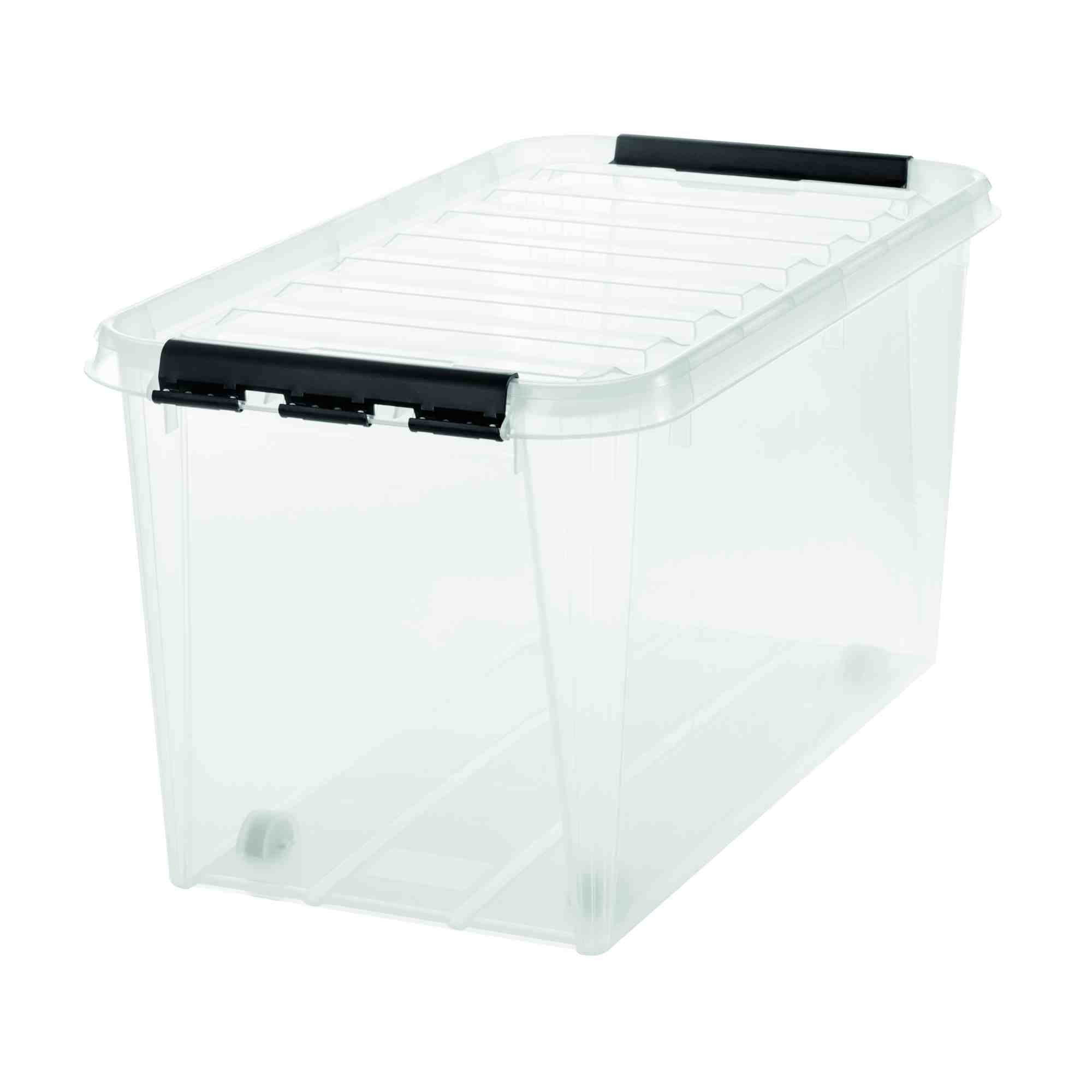 Orthex Aufbewahrungsbox Hobby Box 70 m. Deckel & Rollen günstig online kaufen