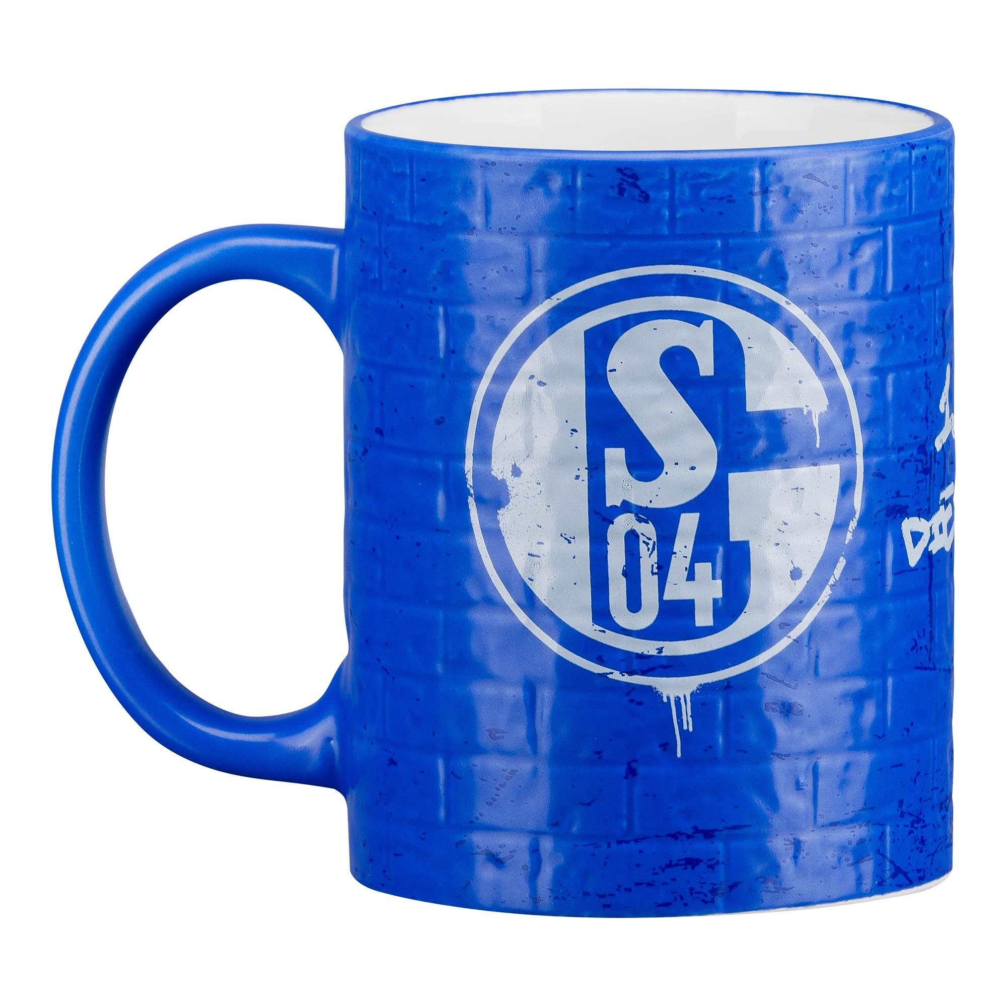 Freunde, Kaffeebecher FC Tasse 04 Steingut 1.000 Schalke