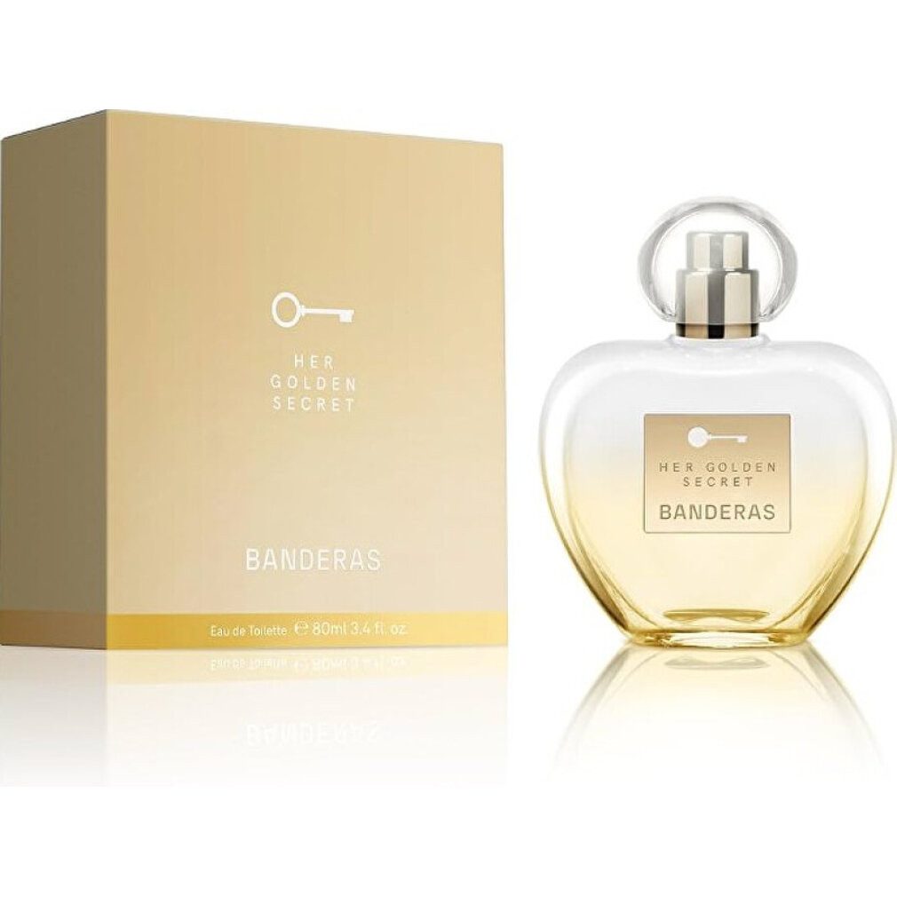 antonio banderas Eau de Toilette Her Golden Secret EDT. Spray 80ml für Frauen