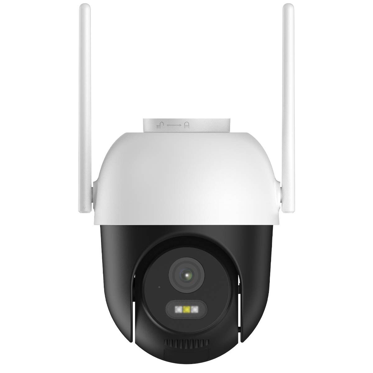 Arenti Überwachungskamera OP1 4 MP Dualband WLAN Dome (Außenbereich, Innenbereich, Schwenk- und Neigefunktion, duales Alarmsystem, Auto-Tracking)