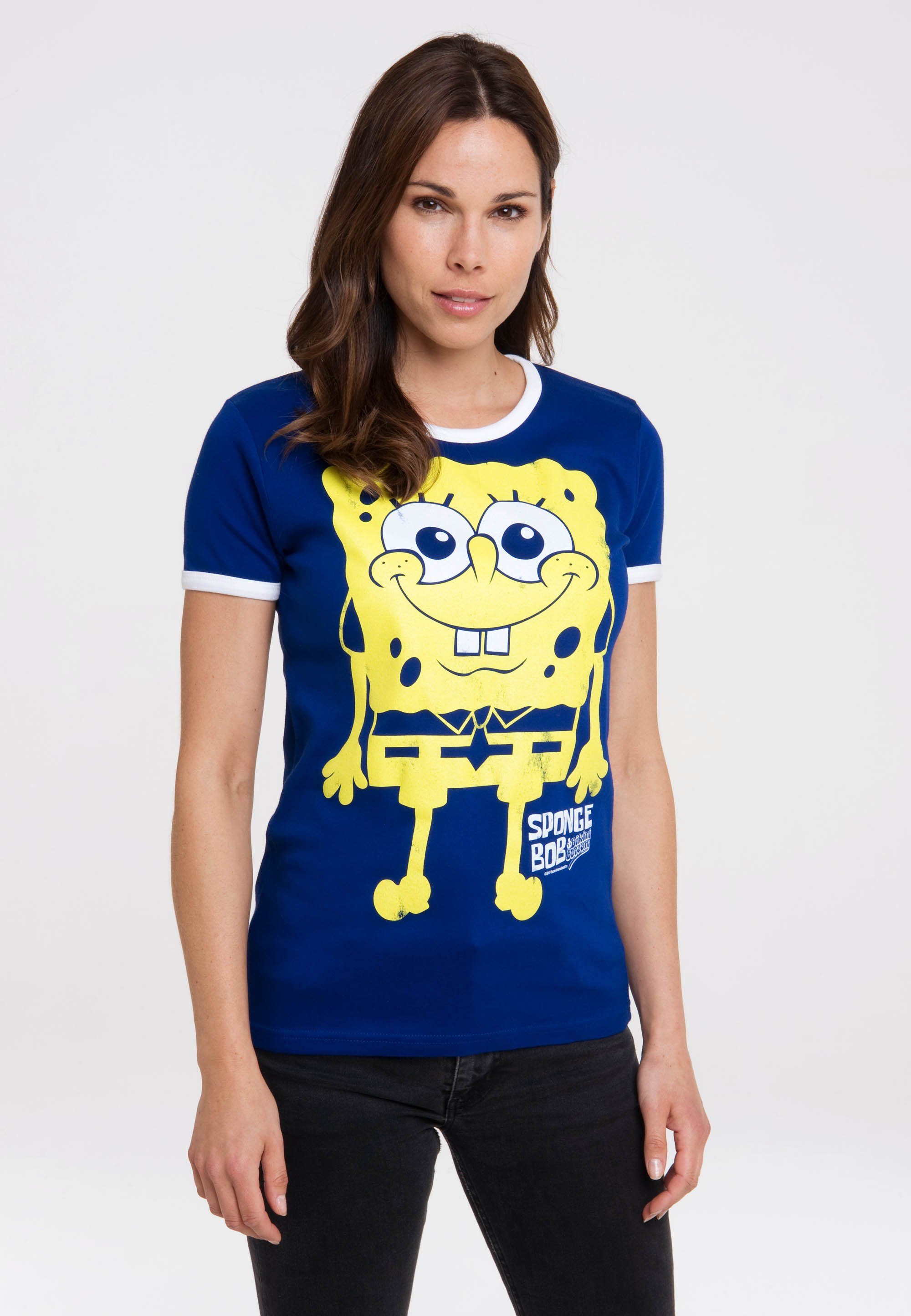 LOGOSHIRT T-Shirt "Spongebob Schwammkopf" mit lizenziertem Print günstig online kaufen