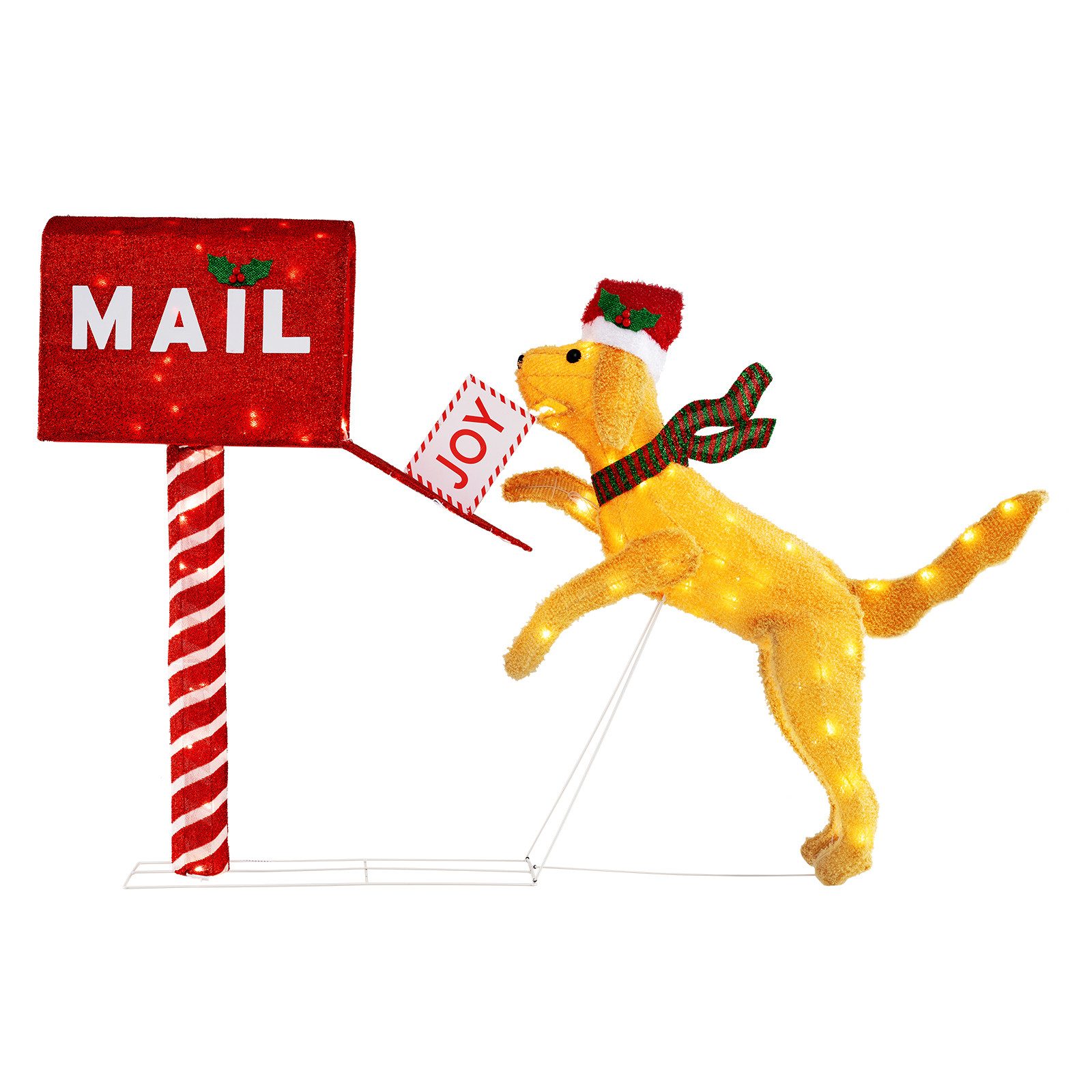 KOMFOTTEU Weihnachtsfigur, Weihnachtsdeko mit 120 warmweißen LED-Leuchten günstig online kaufen