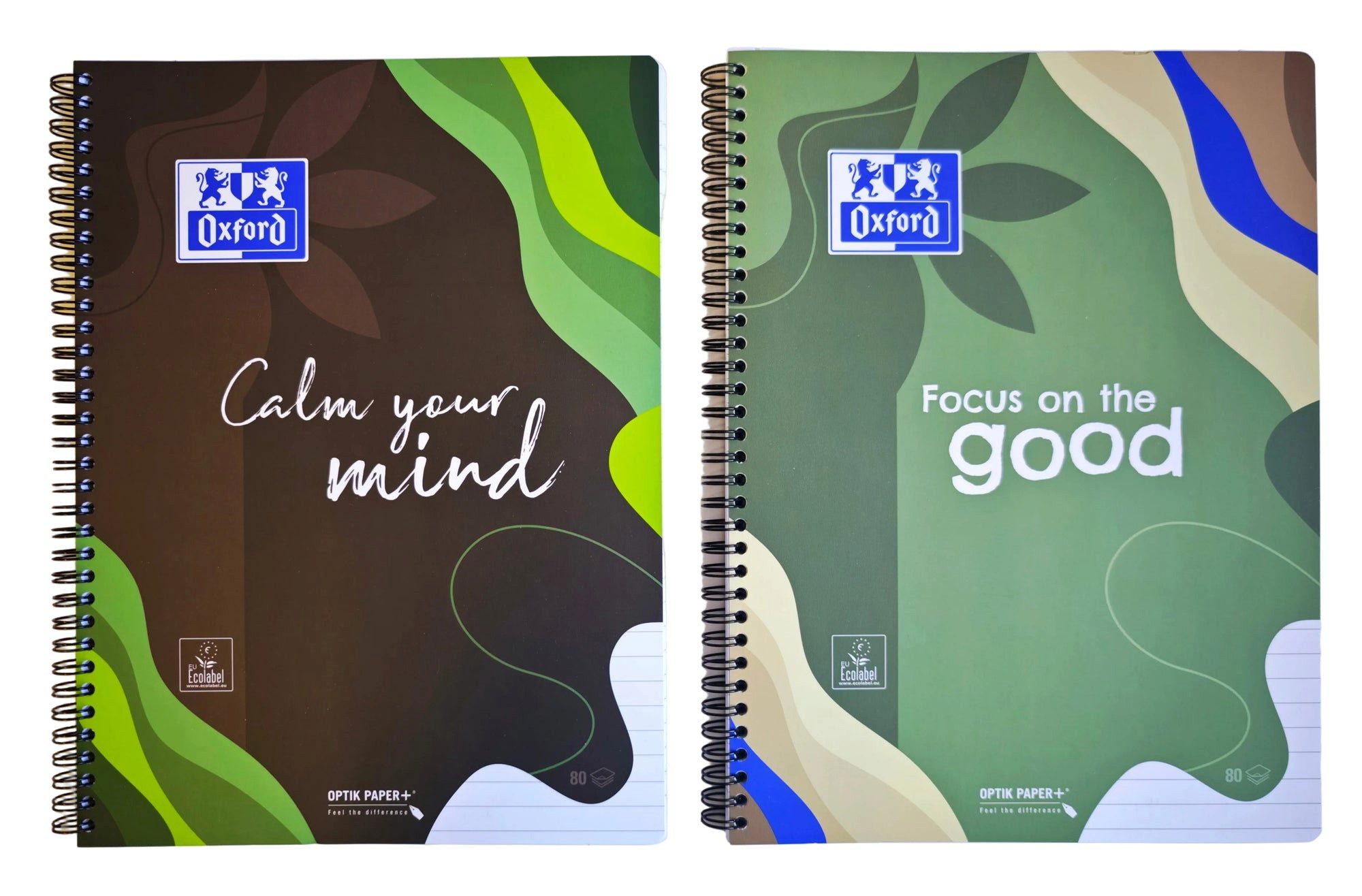 OXFORD Collegeblock Oxford Collegeblock Calm Nature 2026 A4+ 80 Bl. liniert
