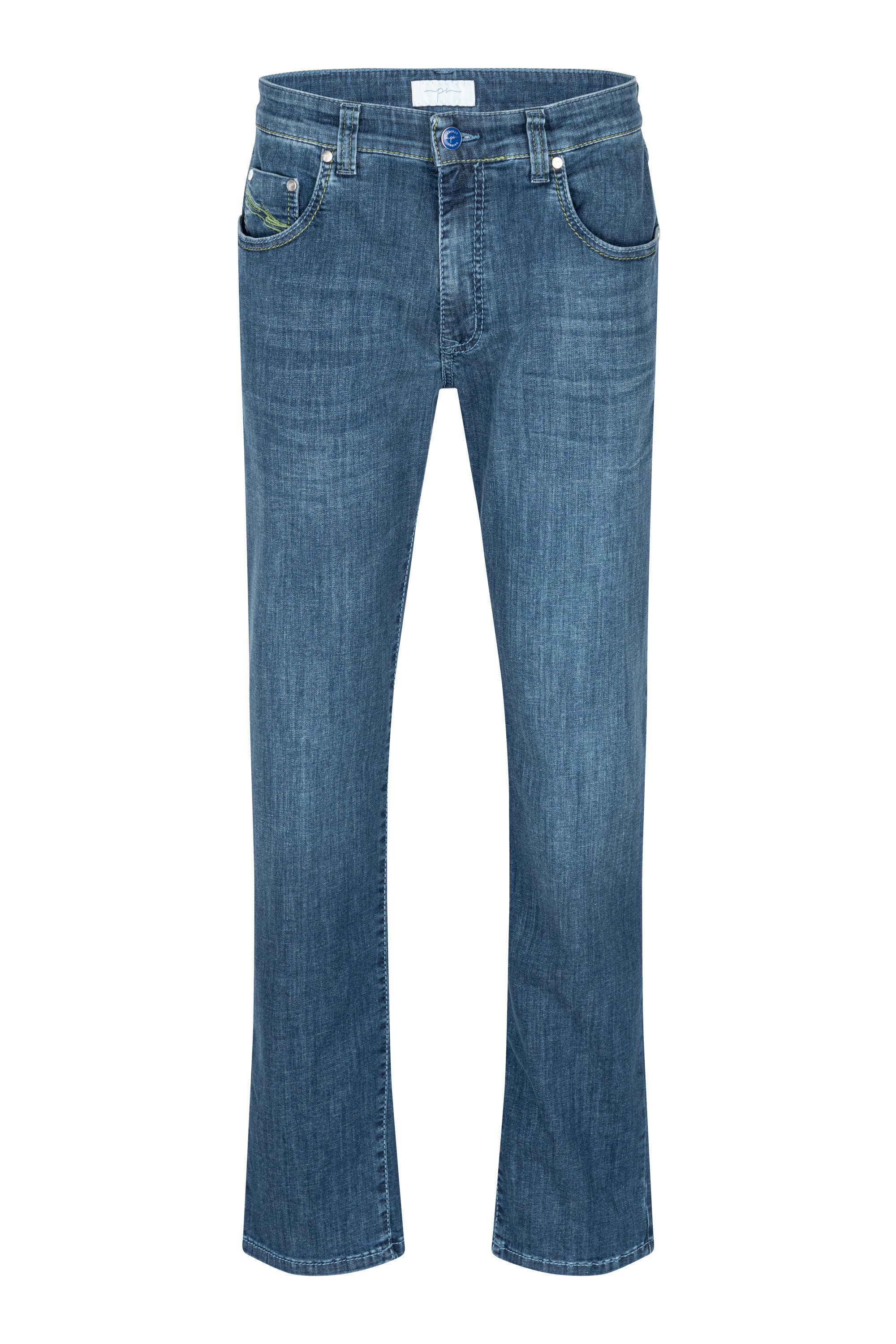 Project Indigo 5-Pocket-Jeans PROJECT INDIGO M 1.05 RAY blue used buffies 5105 4230.6824 - PURE FLEX