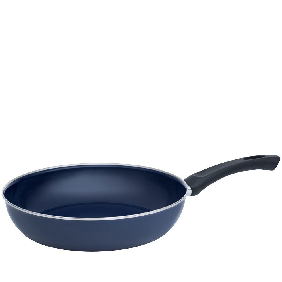 Riess Bratpfanne Classic Emaillepfannen, Classic Omas Emaillepfanne 28 cm - Emaille mit Kunststoffgriff