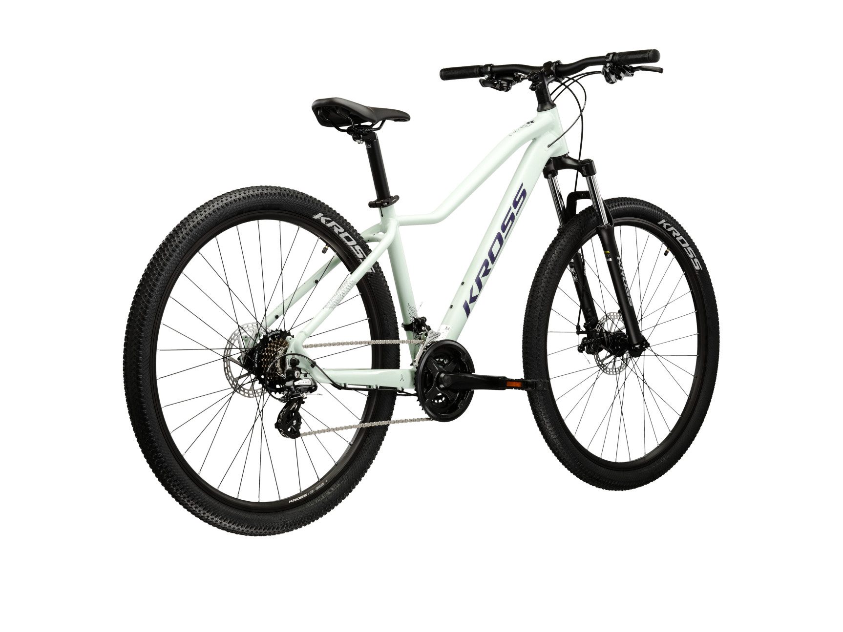Kross Mountainbike Lea 2.0 grün, 21 Gang Shimano ALTUS M310 Schaltwerk, Kettenschaltung