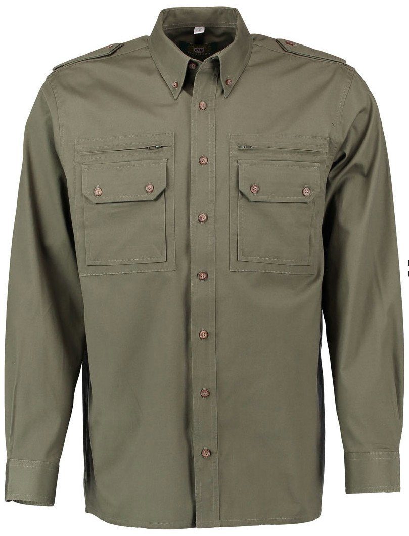 orbis Outdoorhemd Outdoor-Jagdhemd mit 2 Brusttaschen Jägerhemd von Oefele Jagd NEU