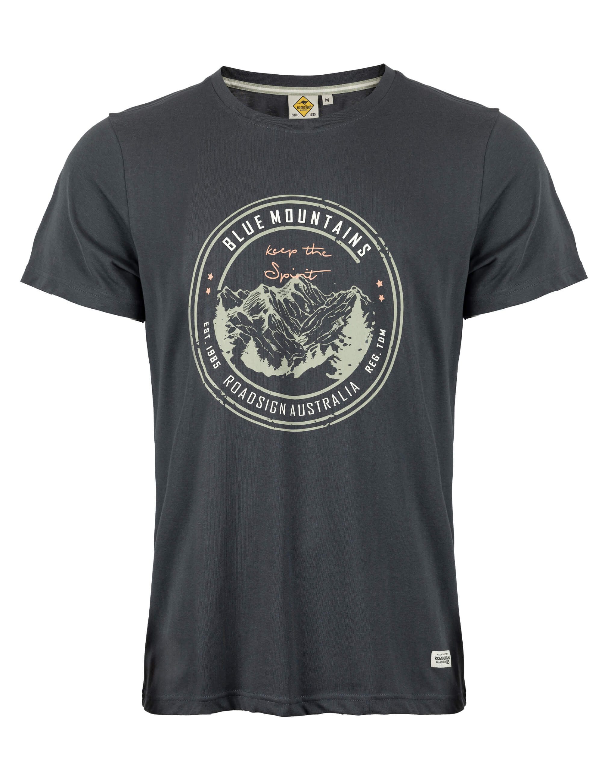 ROADSIGN australia T-Shirt Outrider (1, 1-tlg., 1) markanter Frontprint mit Heritage Charakter, sommerlicher Casual Style