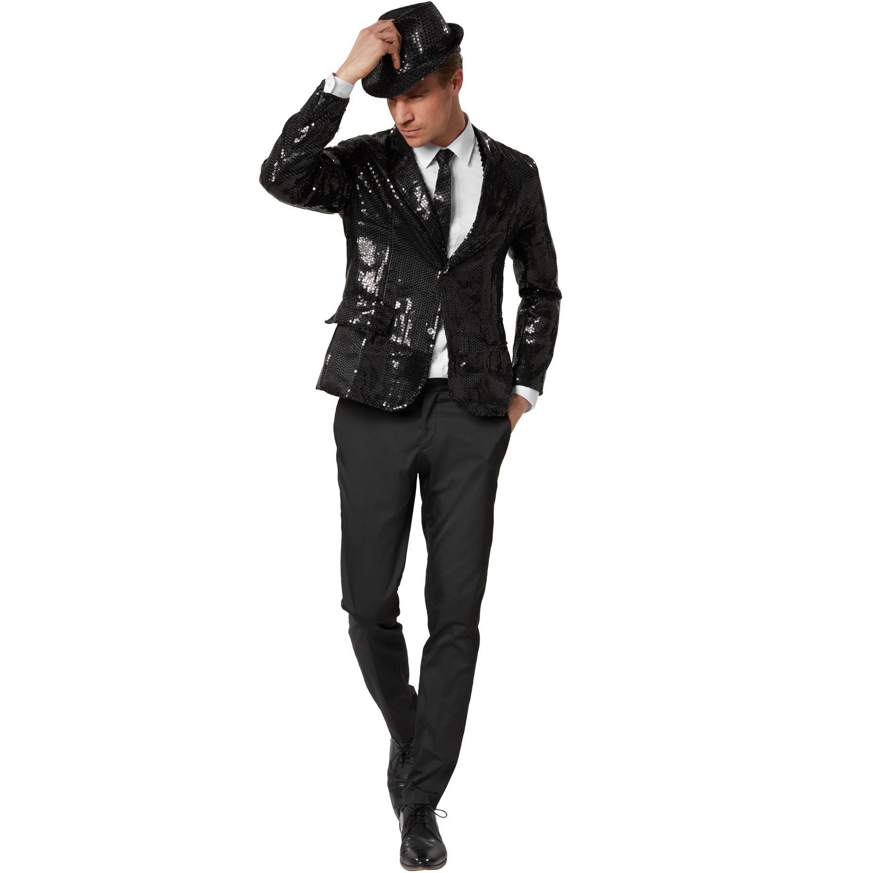 dressforfun Sakko Pailletten-Jackett Herren