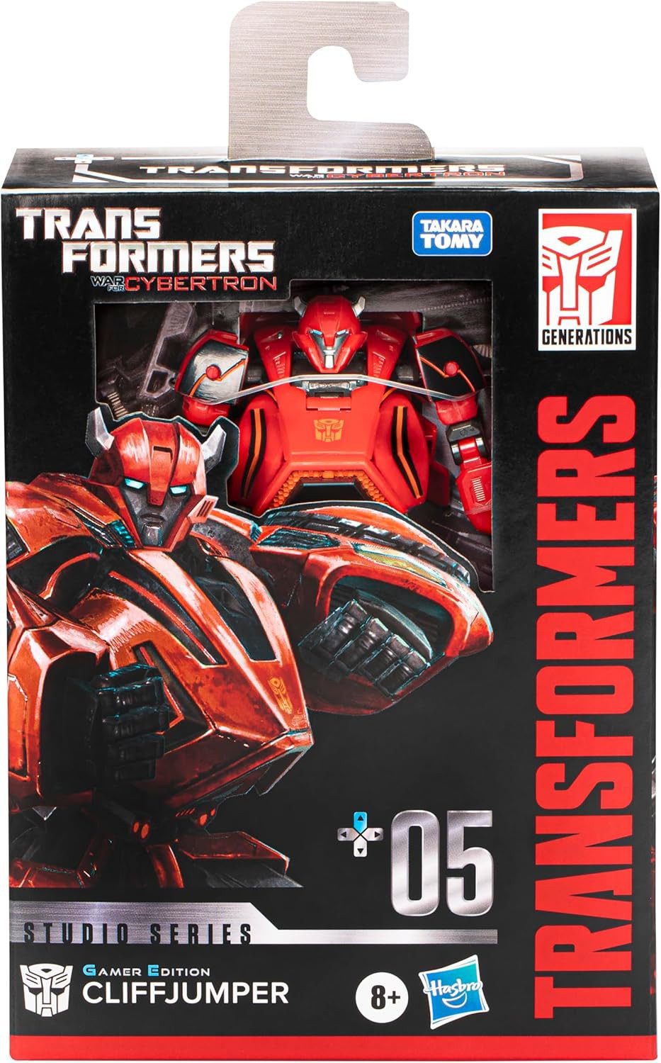 Hasbro Actionfigur Transformers Studio Series Deluxe Kampf um Cybertron 05 Cliffjumper
