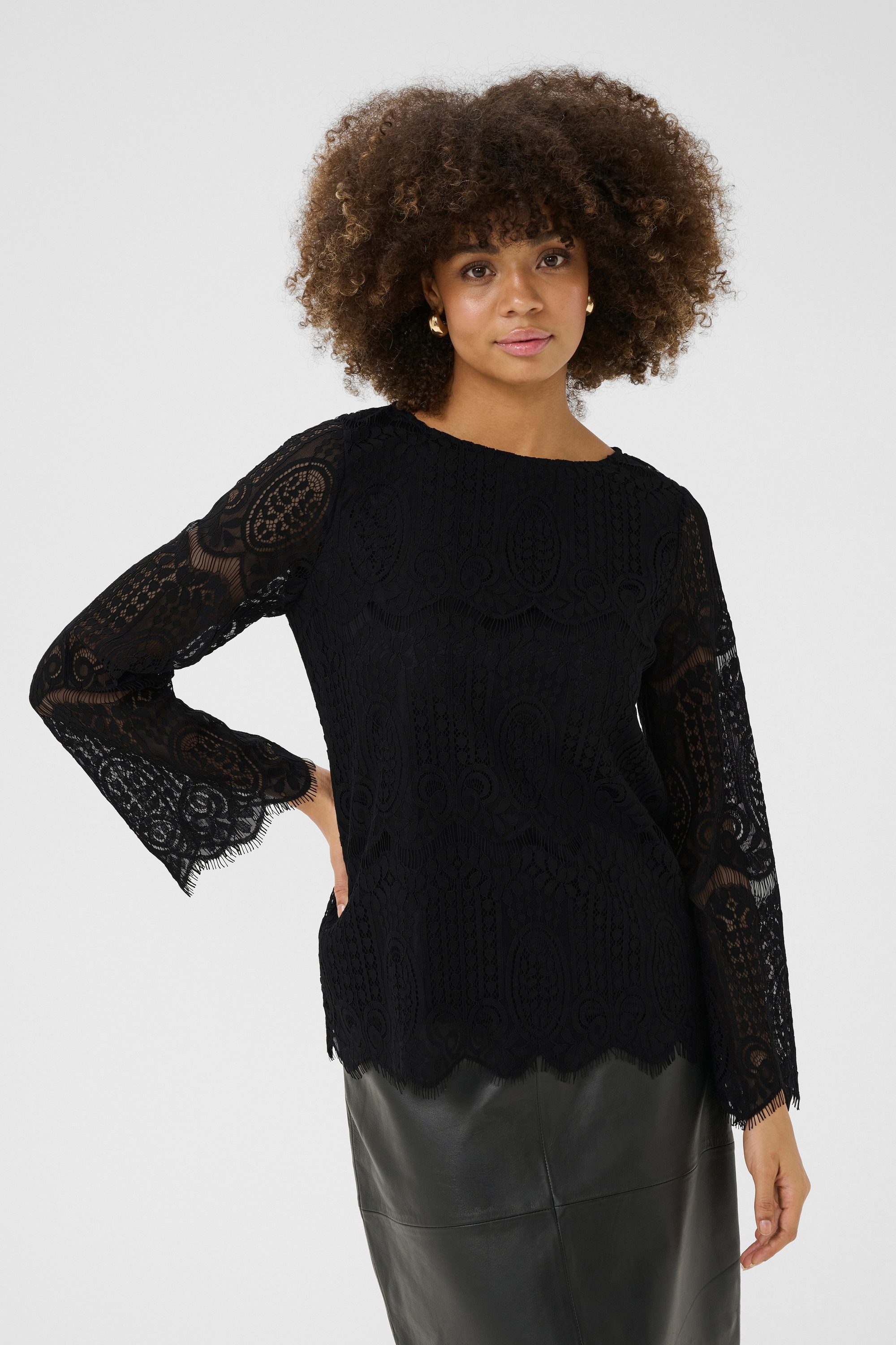Culture Langarmbluse Langarm-Bluse CUcroba