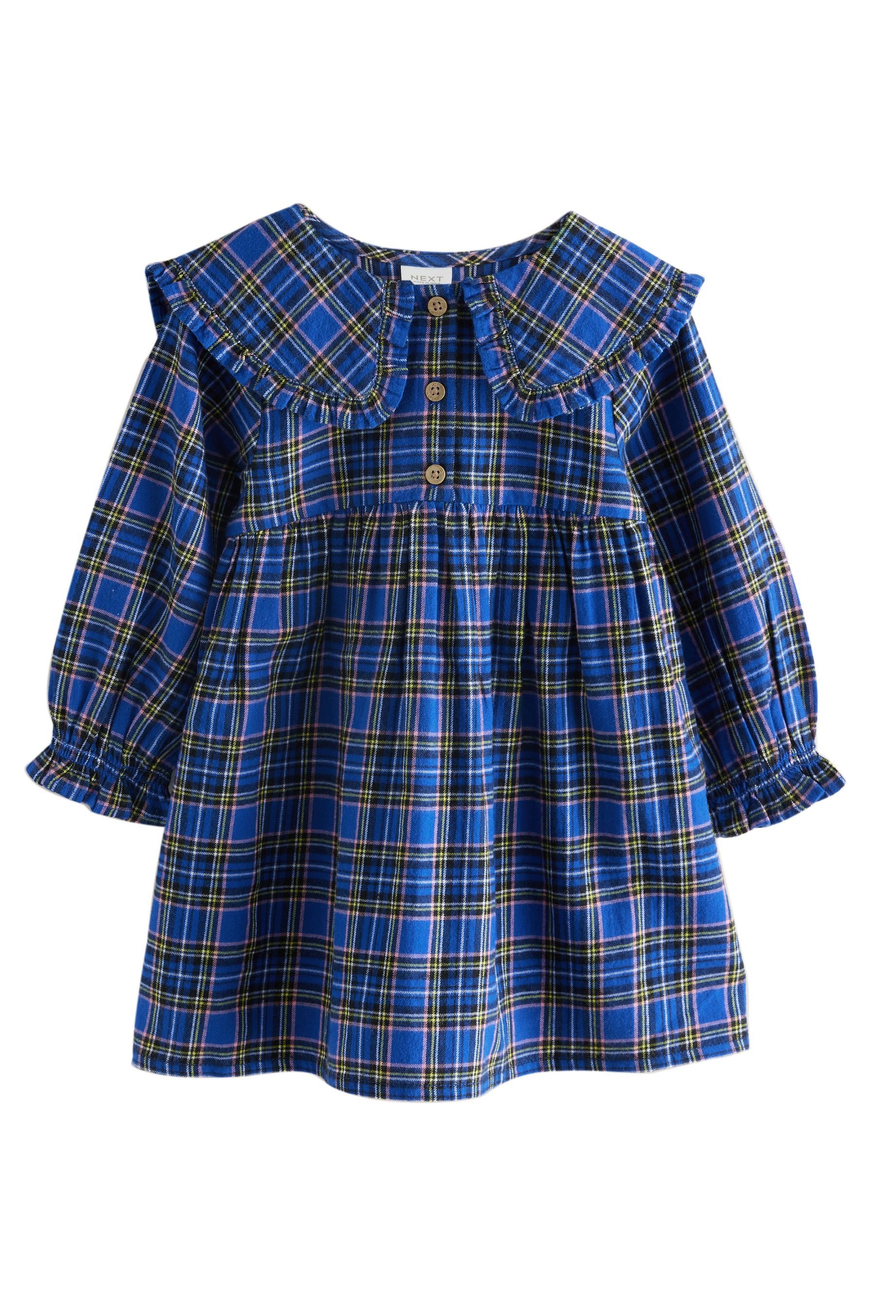 Next Blusenkleid Langarmkleid mit Kragen (1-tlg) günstig online kaufen