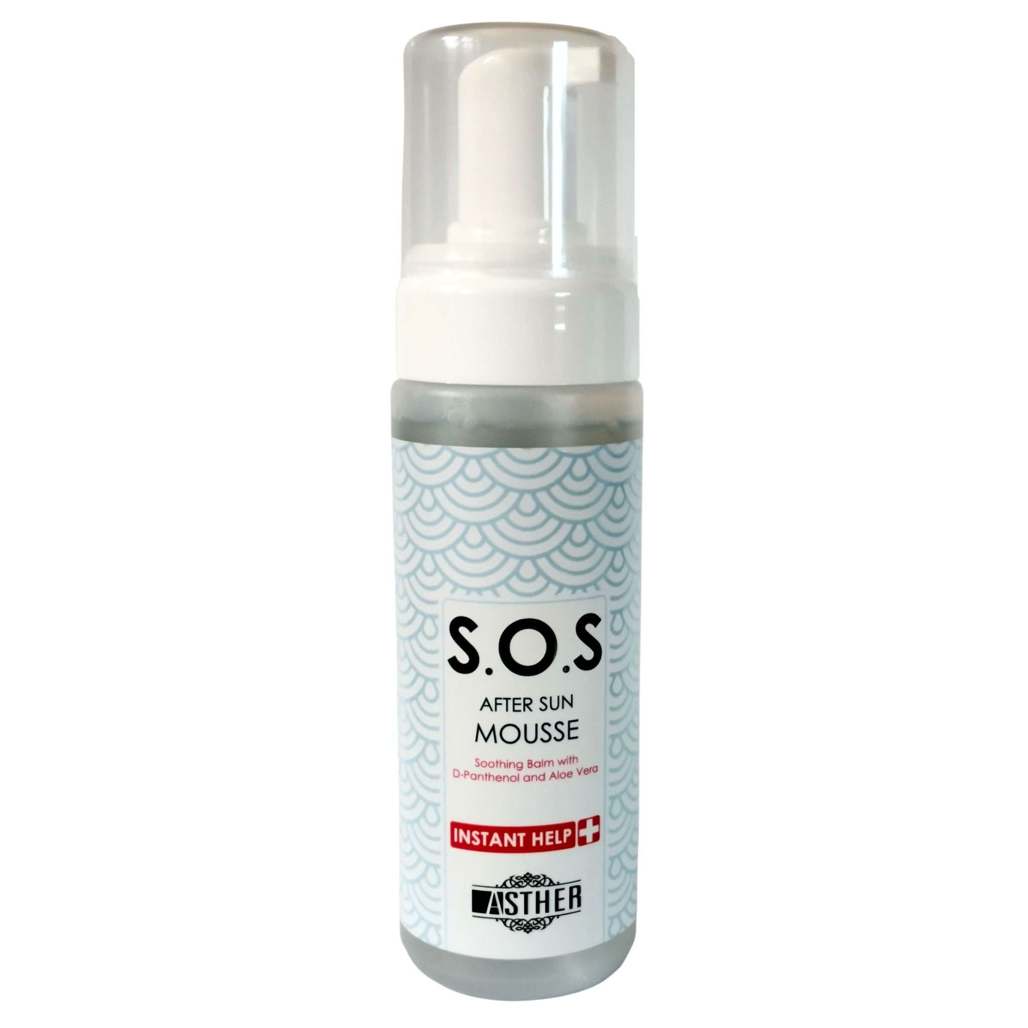 Asther After Sun Asther S.O.S After-Sun-Schaum 150 ml, 1-tlg., Für Gesicht und Körper mit intensiv feuchtigkeitsspendender Pflege