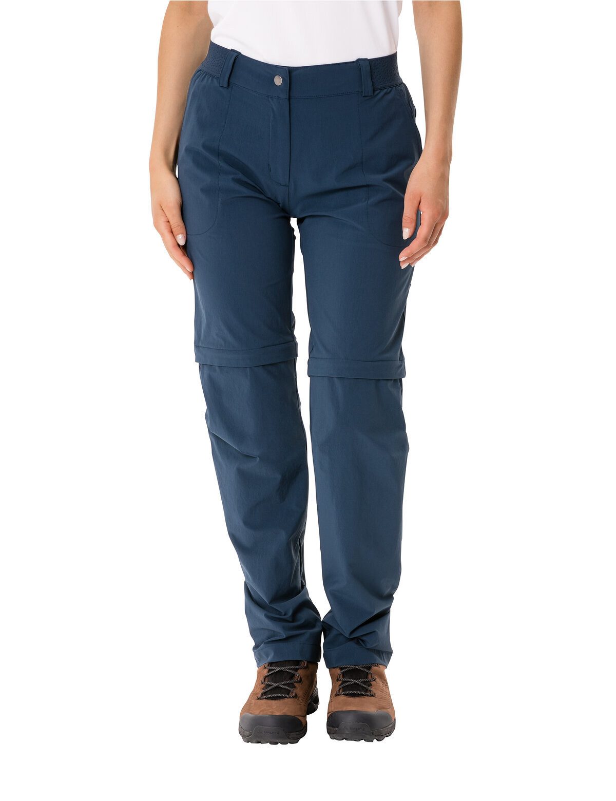VAUDE Funktionshose Women's Farley Stretch ZO Pants II (1-tlg) schnellstrocknende und strapazierfähige Outdoor-Hose