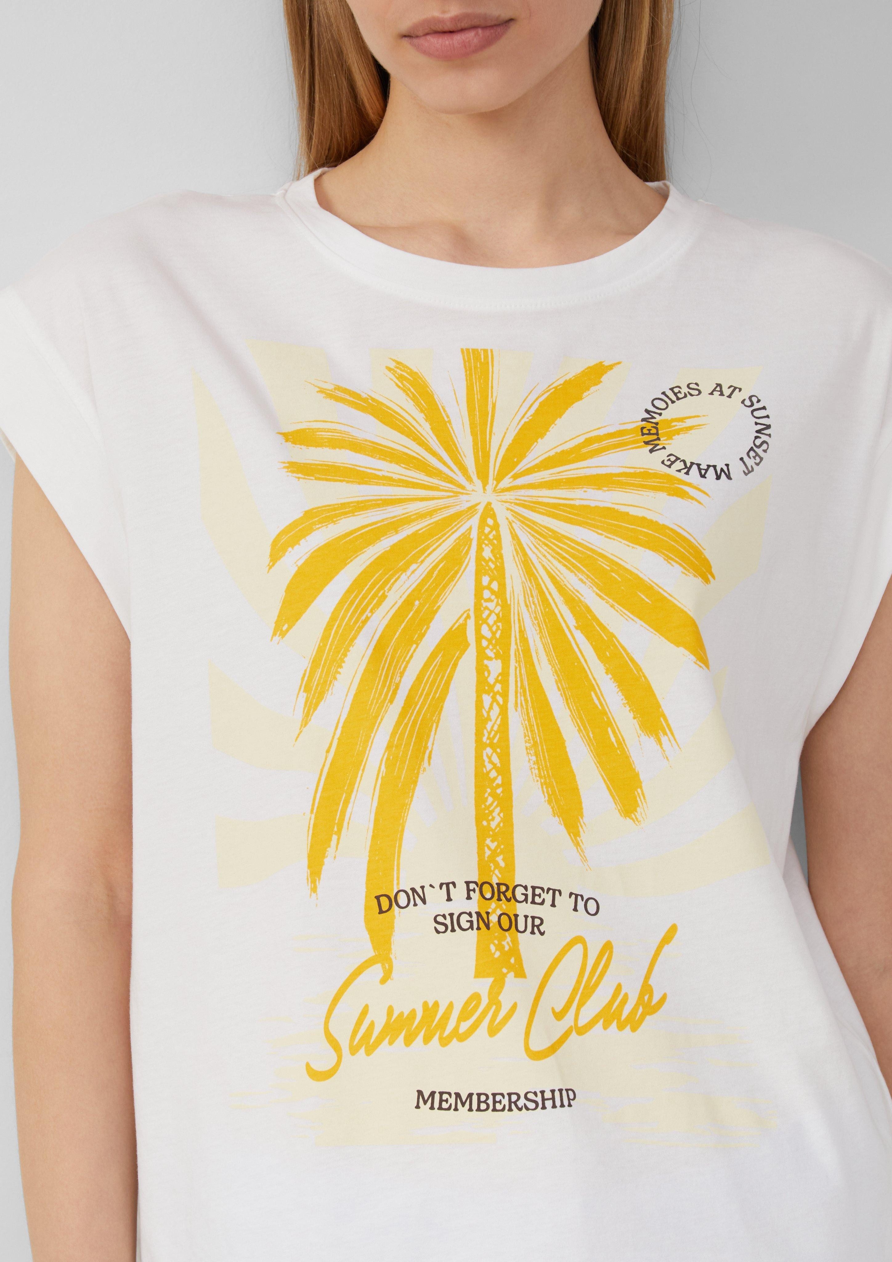 s.Oliver Shirttop T-Shirt im Relaxed Fit günstig online kaufen