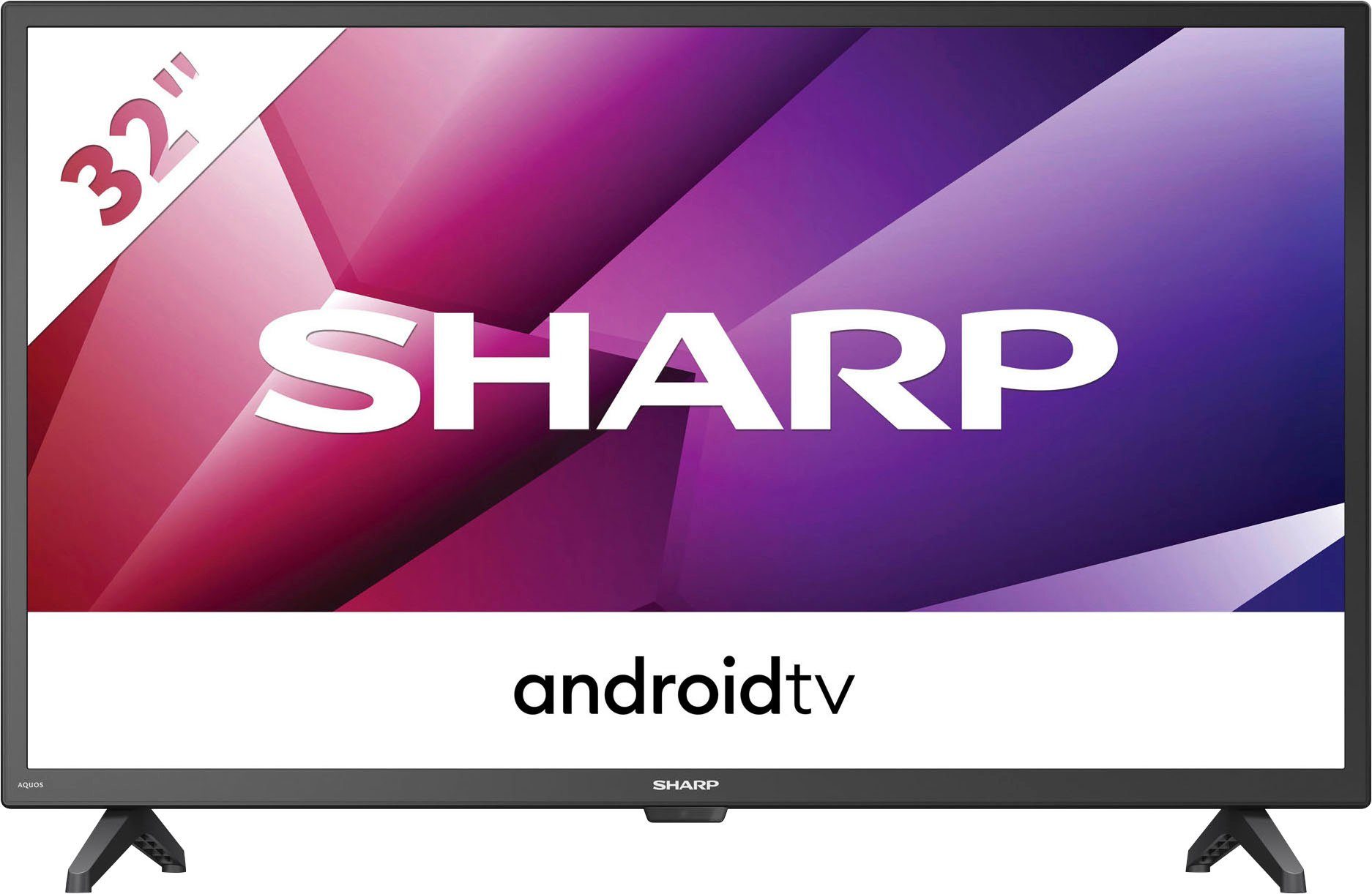 ready, Zoll, TV) HD (81 Sharp 1T-C32FIx Android LED-Fernseher cm/32