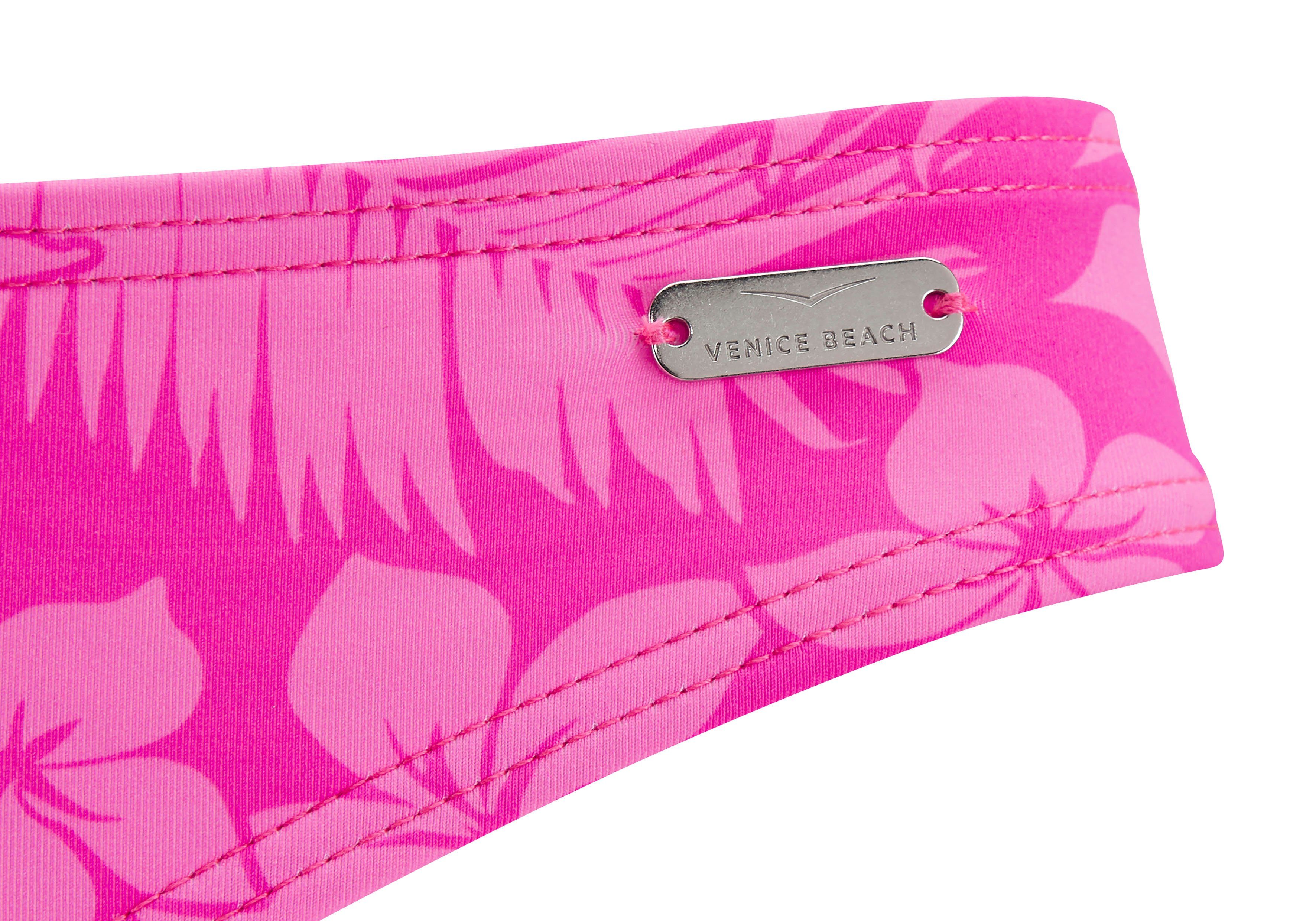 Venice Beach Bikini-Hose Moloka mit tropischem Print