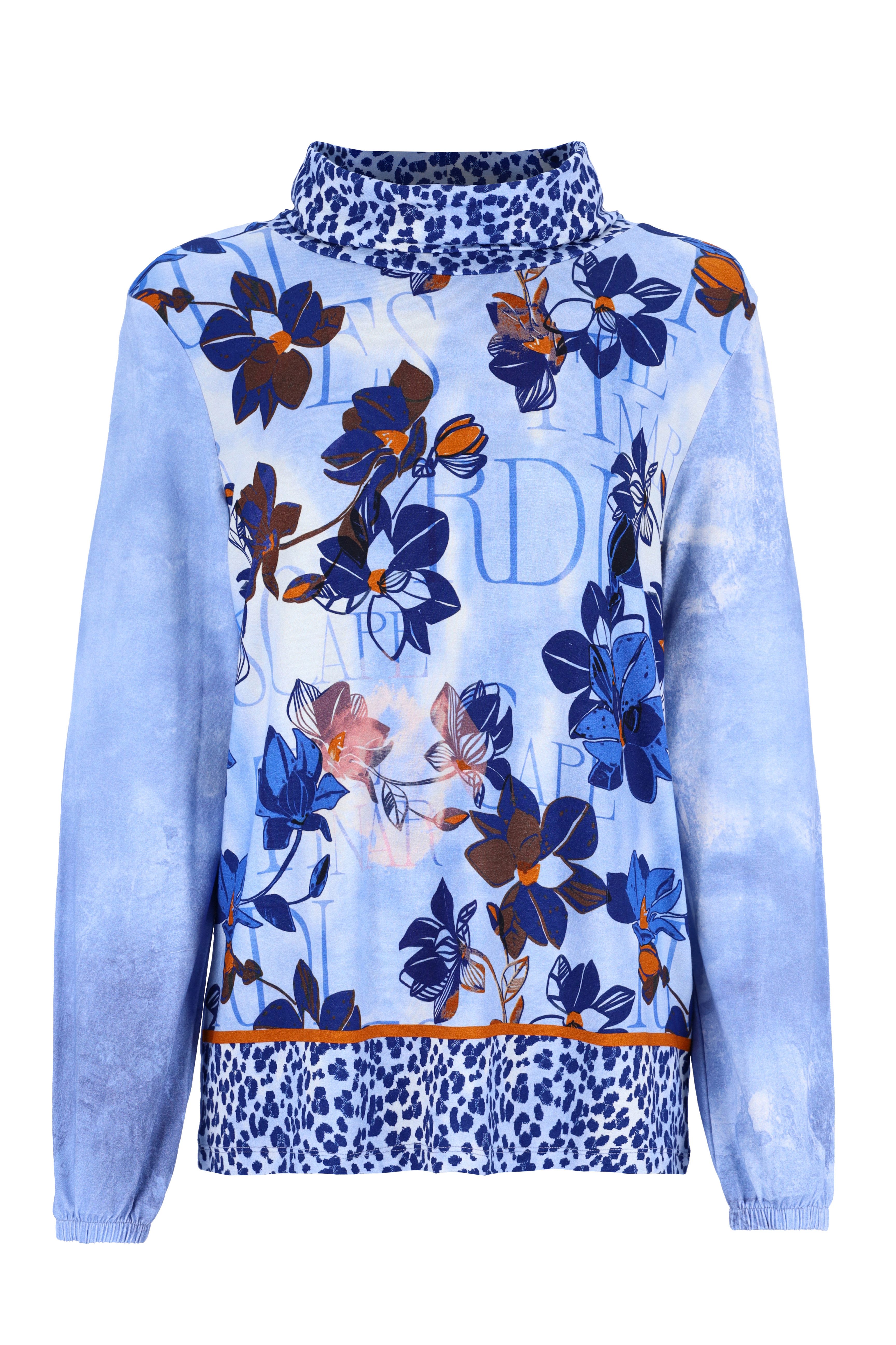 Hajo Blusenshirt Shirt mit halsfernem Kragen günstig online kaufen