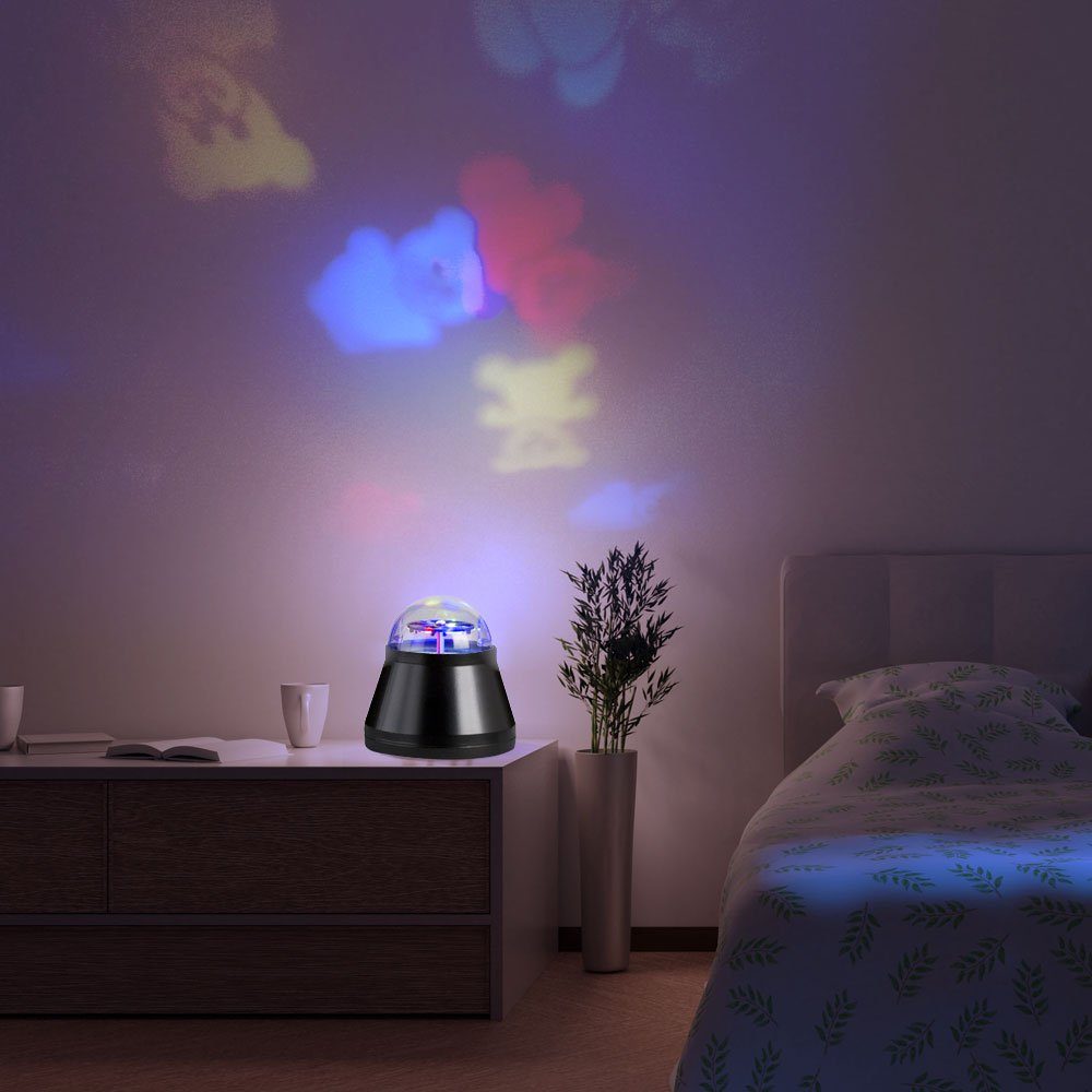 Tischlampe etc-shop Bären verbaut, LED-Leuchtmittel Dekoleuchte Dekolicht, fest mit Wohnzimmerlampe, Tischleuchte
