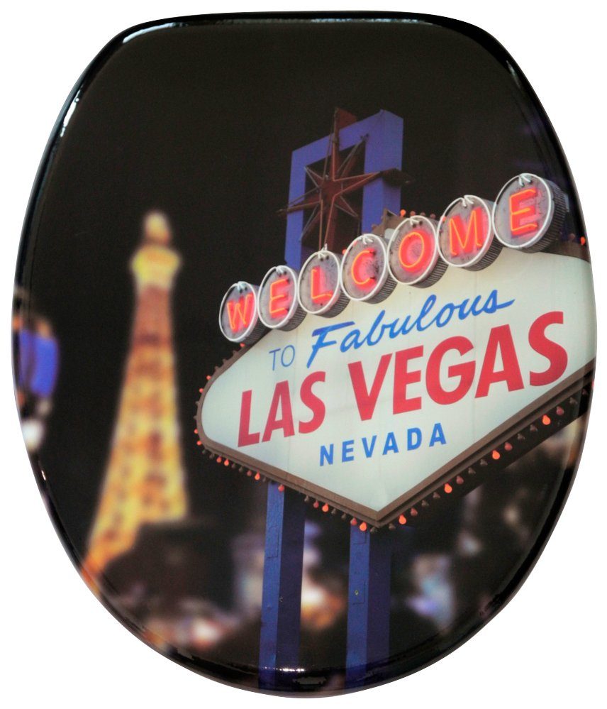 Sanilo WC-Sitz Las Vegas, mit Absenkautomatik