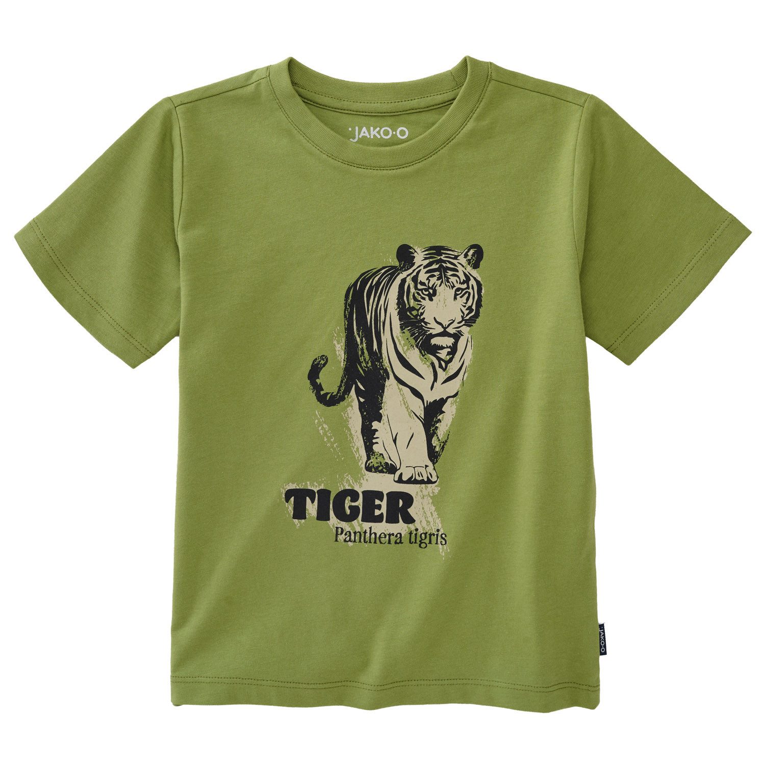 JAKO-O T-Shirt JAKO-O Kinder T-Shirt Tier Tiger, khaki