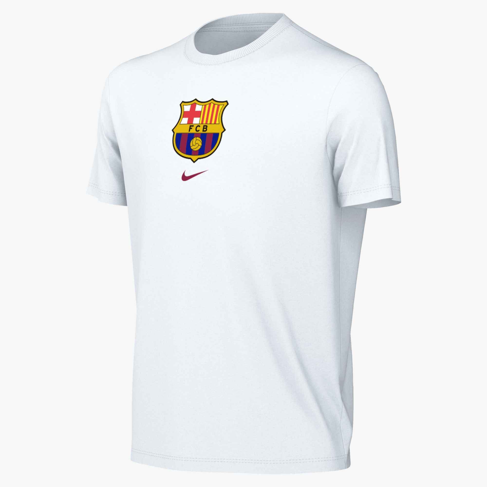 Nike T-Shirt FCB U NK CREST TEE Für Kinder und Jugendliche