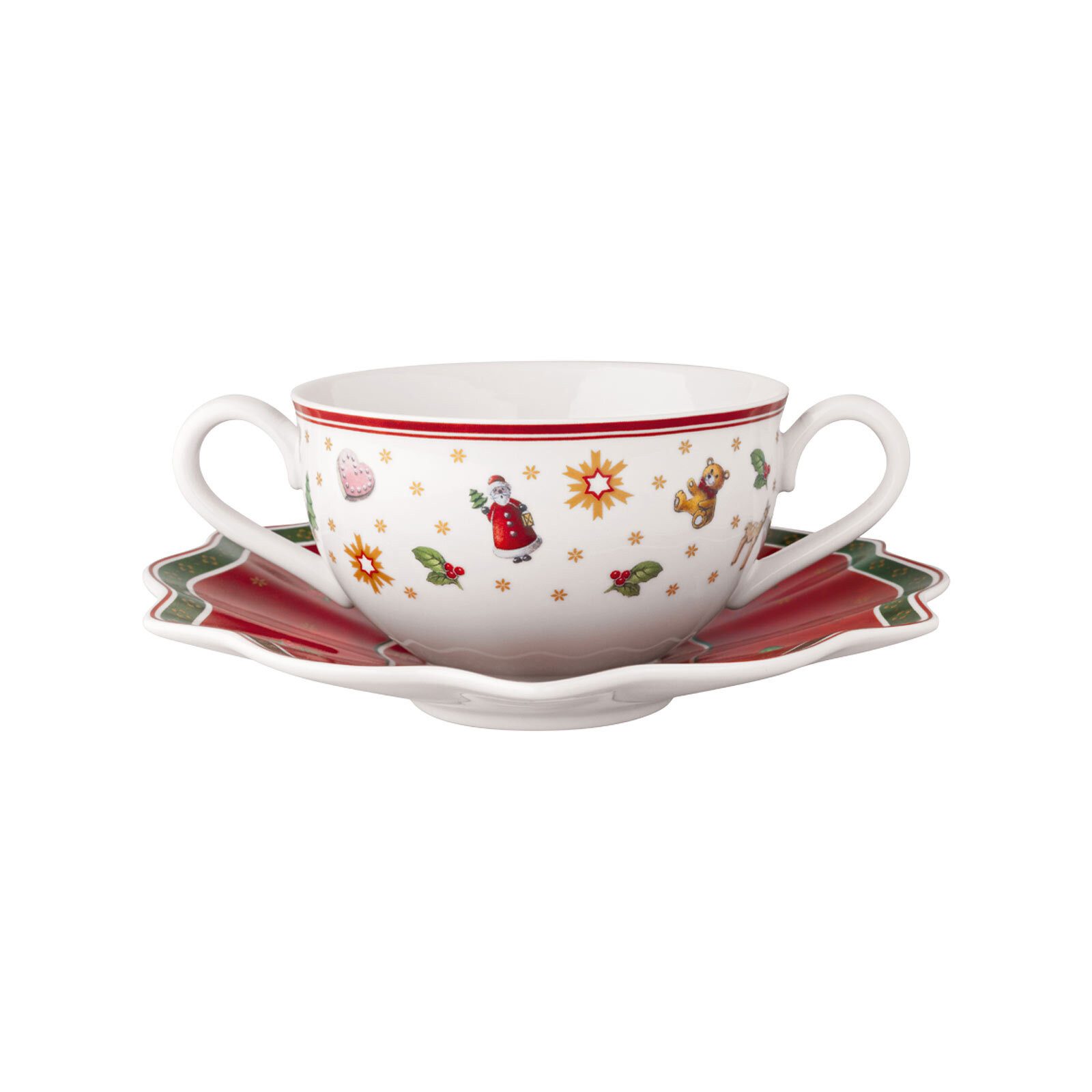 Villeroy & Boch Tasse Toy's Delight Suppentasse mit Untertasse 250 ml, 2-tlg., Porzellan