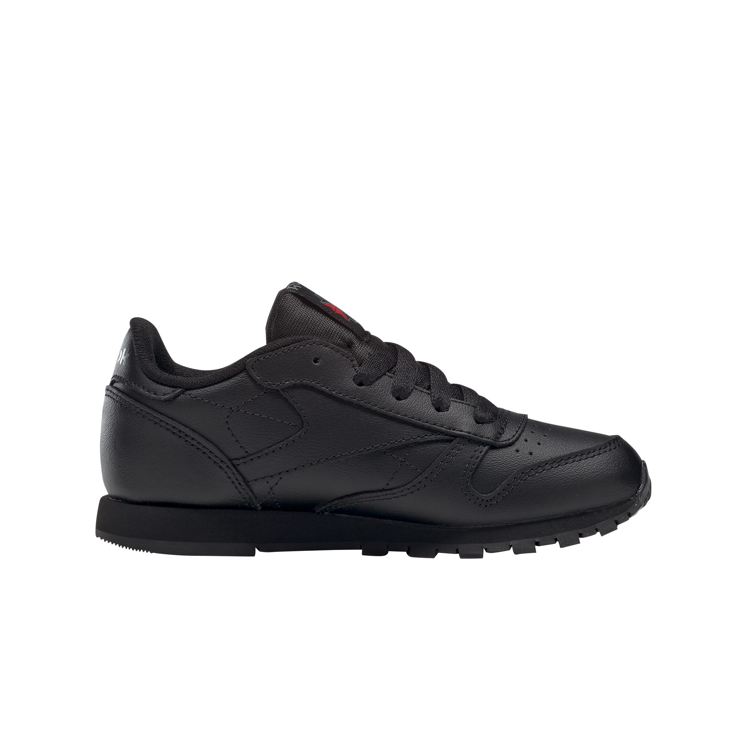 LEATHER Reebok CLASSIC Classic schwarz Sneaker