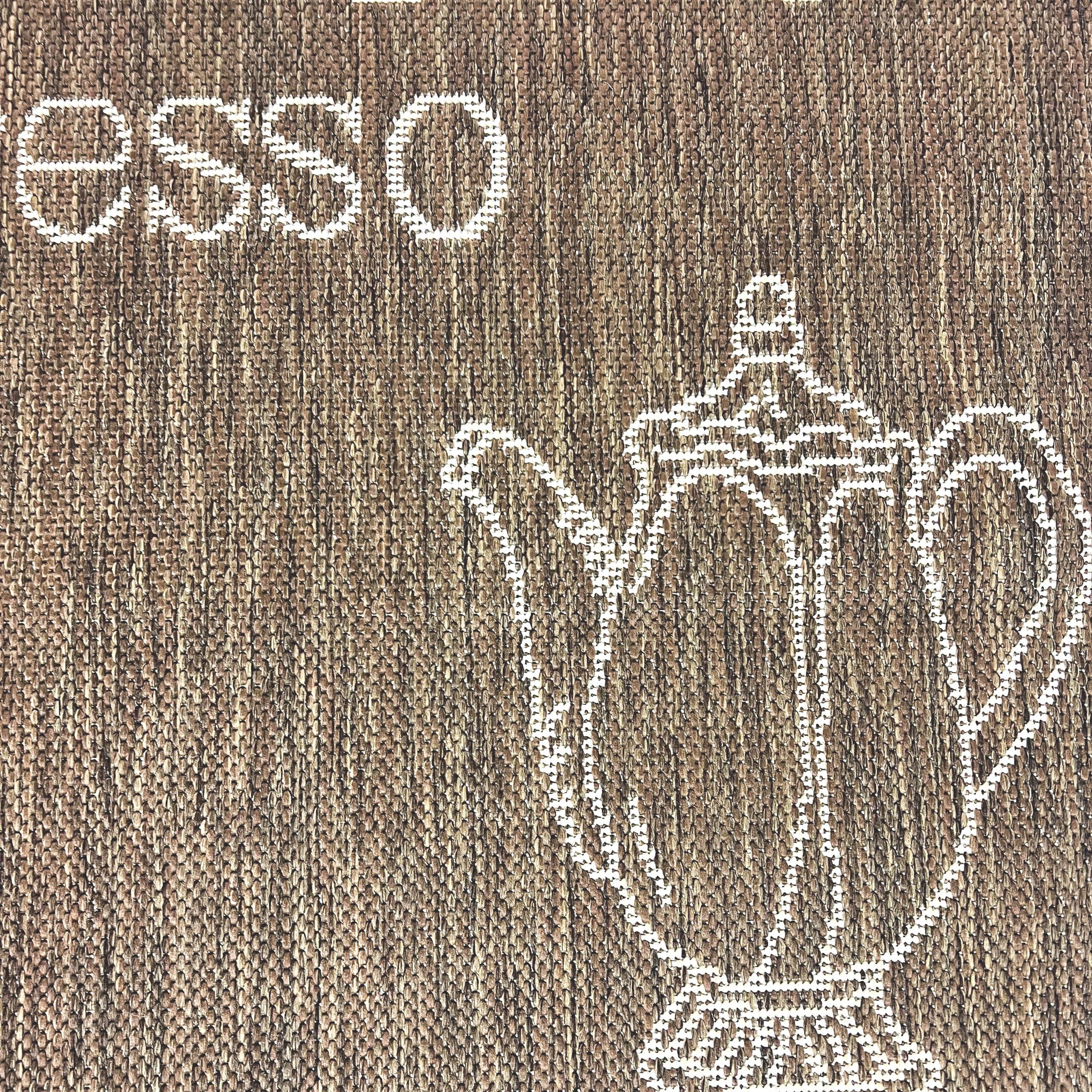 TeppichHome24 Teppich Küchenteppich Sisalteppich modern kurzflor coffee bra günstig online kaufen