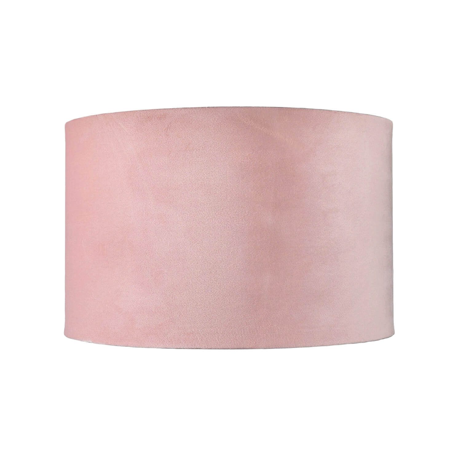 Licht-Erlebnisse Lampenschirm GIRONA, in Pink Silber gebürstet Ø 28 cm Stoff Modern Flur
