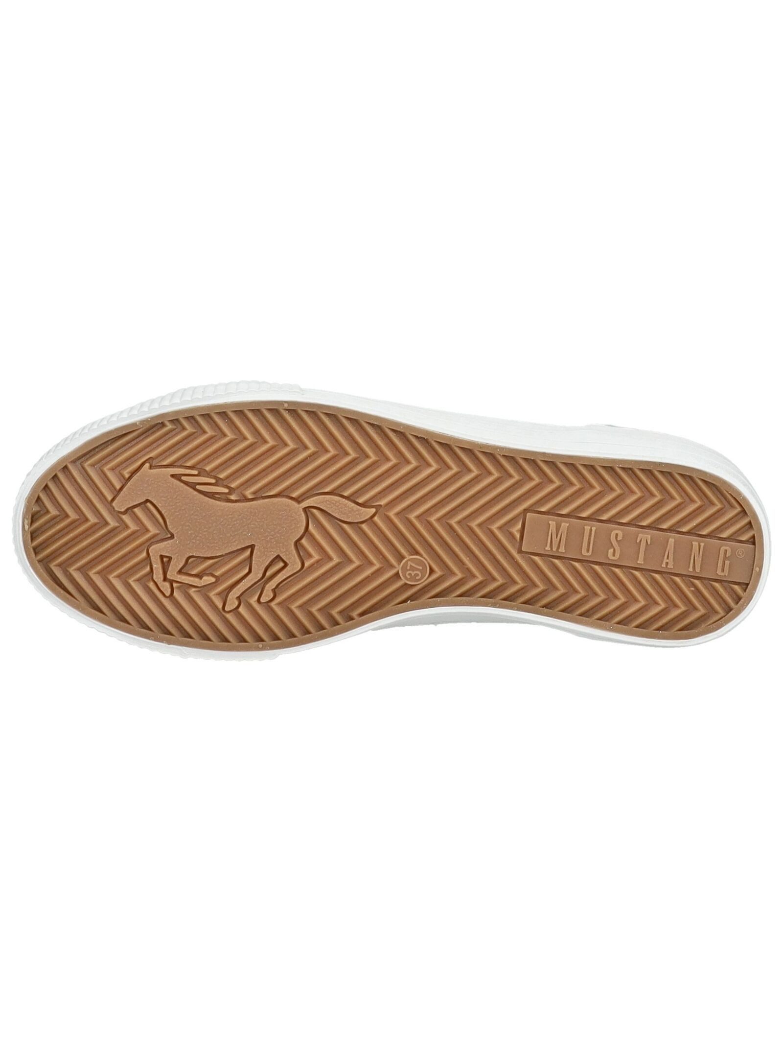 MUSTANG Sneaker Lederimitat/Textil . Sneaker (1-tlg)