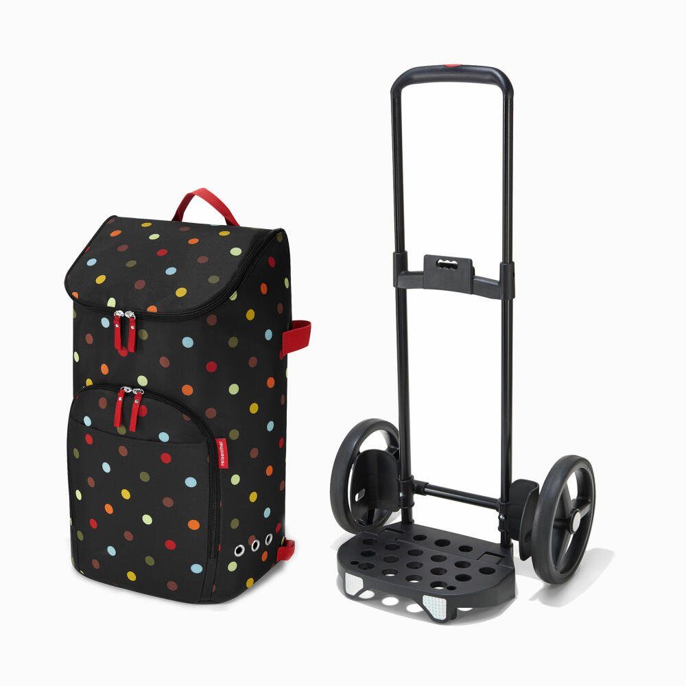 REISENTHEL® Einkaufstrolley citycruiser bag Dots, mit citycruiser rack, Aus  hochwertigem Polyestergewebe