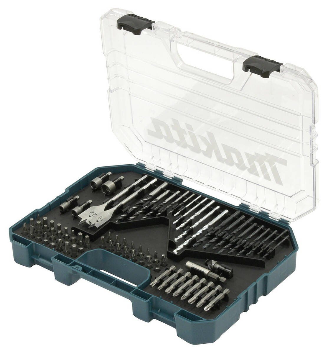 Makita Bohrer- und Bitset E-16988, inkl. Set, Transportbox