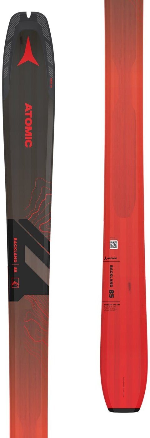 Atomic Tourenski Tourenski »Backland 85«, leicht, HRZN 3D Schaufel, nachhaltige Bauweis