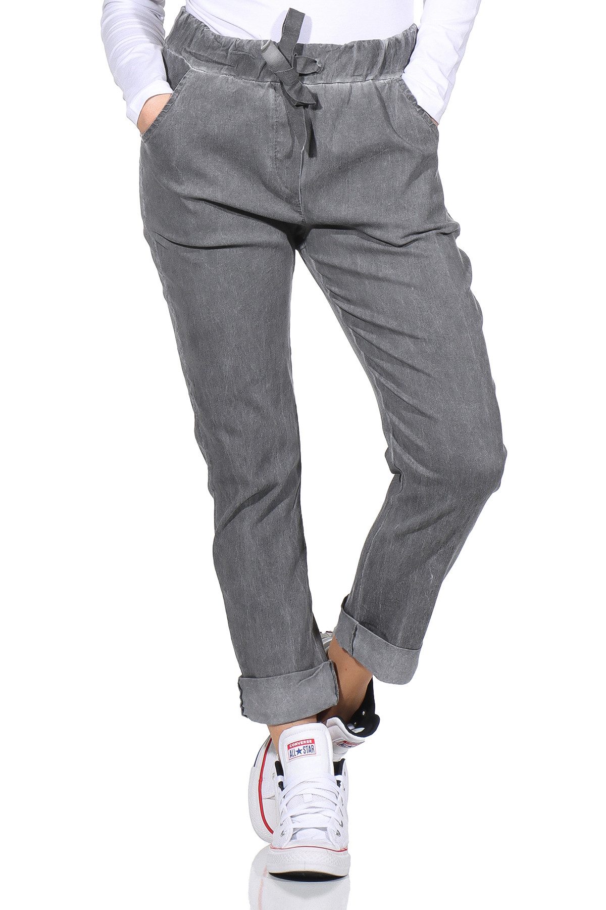 simaranda Sweathose Freizeithose 21515 Sweatpants im Vintage Look Joggpants günstig online kaufen