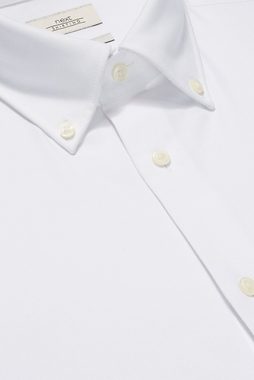 Next Langarmhemd Pflegeleichtes Slim Fit Oxford-Hemd (1-tlg)